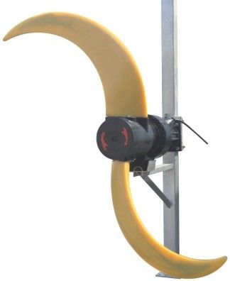 Пропеллер подачи насоса смесителя погружающийся турбинки QDT банана низкоскоростной с редуктором